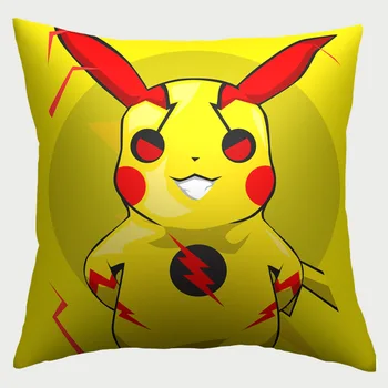 Pokemon Pikachu față de pernă benzi Desenate personaje Anime Canapea pernă Acasă camera Copiilor decor acasă produse textile 45*45cm
