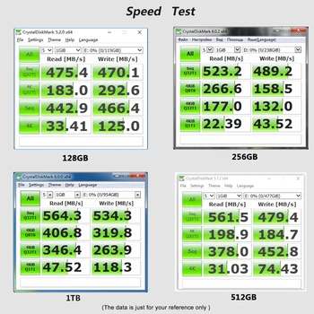 KingSpec SSD mSATA 120gb ssd 256GB 512GB Mini SATA de 1TB SSD hdd Interne de Hard Disk Pentru PC, Laptop, Desktop Dell