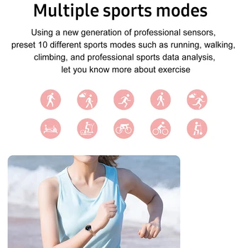 Femei Ceas Inteligent Zeita Caracteristici Exclusive Fitness Brățară Sport Multiple Moduri De Monitorizare A Ritmului Cardiac Feminin Smartwatch 2020