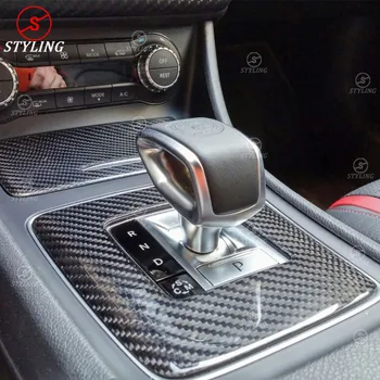 CLA45 AMG Ornamente de interior Pentru Mercedes-benz A45 AMG GLA45 Fibra de Carbon Gear Surround Compartiment Capacul Bazei accesorii LHD & RHD