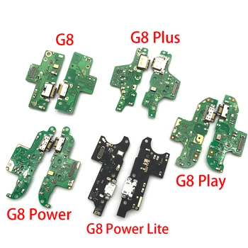 5Pcs, USB Port de Încărcare de Andocare Încărcător Conector Bord Pentru Motorola Moto G8 / G8 Play / G8 Plus / G8 Putere Lite / O Fuziune