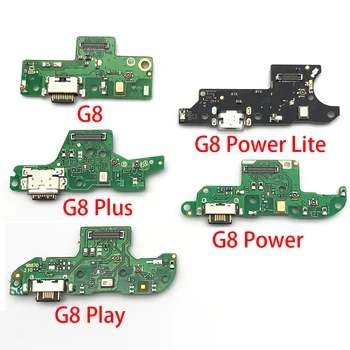 5Pcs, USB Port de Încărcare de Andocare Încărcător Conector Bord Pentru Motorola Moto G8 / G8 Play / G8 Plus / G8 Putere Lite / O Fuziune