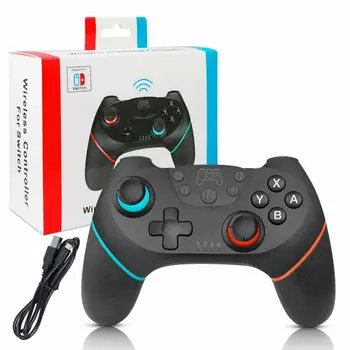 Negru Wireless Pro Controller Wireless gamepad Joypad la Distanță pentru Nintendo Comutator Consolă 2020 YouTuBe FIERBINTE
