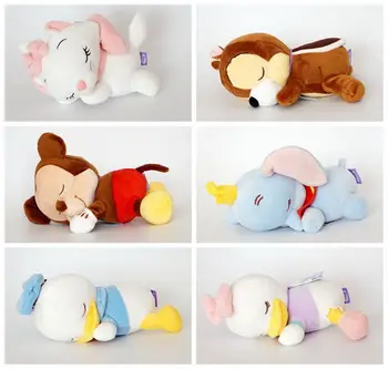 Disney frumoasa adormita Mickey, Minnie, Winnie Dumboo Veveriță Pufos Pufos și Drăgălaș Păpuși pentru Copii Cadouri de Animale Împăiate