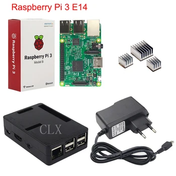 Raspberry Pi 3 +caz+ Putere + radiator pentru Raspberry pi 3 transport gratuit