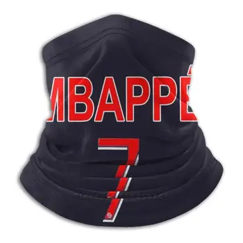 Mbappé Masca 3d Bandană Față, pe Gât mai Cald Fleece Moale Masca Sport Eșarfă de Fotbal Paris Brazilia Germain Argentina Franța Ronaldo