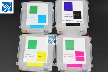 Brand compatibil pentru HP 10/11 cartușele de cerneală reîncărcabile pentru HP Designjet 70 100/plus 110/plus ;Color inkjet CP1700D