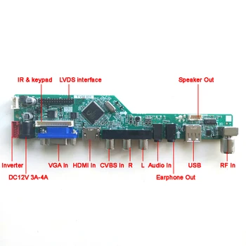 Pentru BT140GW01 V. 4 V. 5 VGA+AV+USB+RF 14