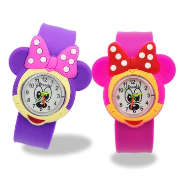 Desene Animate Copii Minnie Mouse-Ceasuri Copil Palmă Ceas Copii Inițială Timp De Studiu Jucărie Copilului De Ceas Digital Cuarț Ceas Cadou