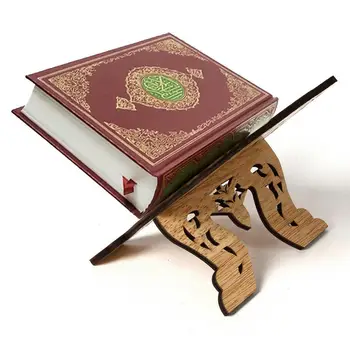 TOPATY Kuran Coran Coranul, Cartea Sfântă Suport stativ din Lemn Rehal Islam Decor Acasă #CO