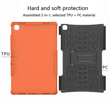 Hibrid Armura Caz Pentru Samsung Tab A7 T500 T505 Grele Rezistent La Șocuri Husa Pentru Samsung Galaxy Tab A7 10.4