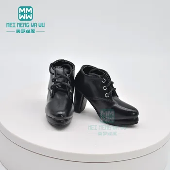 BJD accesorii papusa de pantofi se potriveste 1/3 BJD SD10 SD13 papusa de moda cu toc pantofi de piele negru, alb, vin Rosu