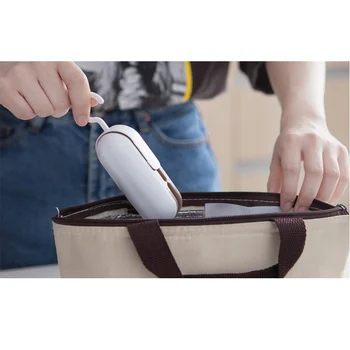 HOT cel mai bun Portabil Mini Etanșare Mașină de uz Casnic de Căldură de Etanșare Capper Food Saver Pentru Pungi de Plastic Pachetul Mini Gadget-uri