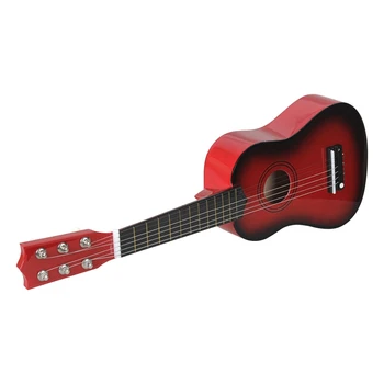 Promovarea 21 Inch 6 Siruri de caractere Mici Mini Chitara Bass Chitara cu Corzi Instrumente Muzicale de Jucărie pentru copii Copii Cadou