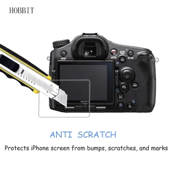 Pentru Sony Alpha SLT-A77 / A99 0,3 mm 9H 2.5 D Clar Temperat Pahar Ecran Protector Digital SLR aparat de Fotografiat LCD Anti-Zero Film