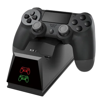 Dual USB Gamepad suport de Încărcare Praf Portabil Transportă Decor pentru PS4 Slim Pro Joystick Putere Stand Stație