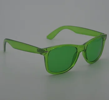 Terapie de Culoare verde, ochelari de soare