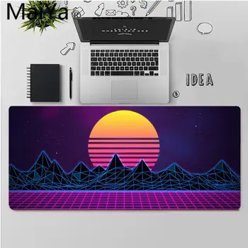 Maiya Calitate de Top retrowave vaporwave art Durabil Cauciuc suport pentru Mouse Pad Transport Gratuit Mari Mouse Pad Tastaturi Mat