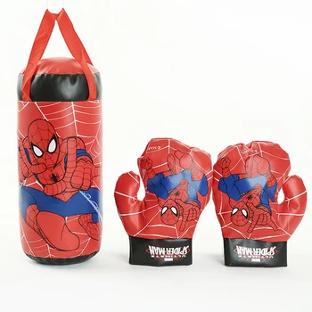 Disney Spiderman Jucărie Mănuși Marvel Avengers saci de Nisip Set de Pluș Umplute Mănușă de Box pentru Copii Baieti Decompresie Jucarii Cadou