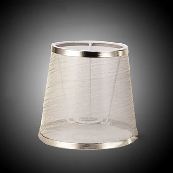 LAINGDERFUL Art Deco Abajururi Pânză de Artă Lampshell Nuanță de Lumină de Lampă Capac Tifon Abajur pentru E14 Lumina Pandantiv Inwall Lampa