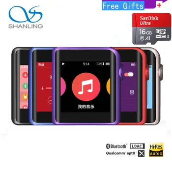 SHANLING M0 mini mp3 player ES9218P 32bit /384kHz Bluetooth AptX LDAC DSD MP3 FALC de Muzică Portabil Hi-Res Audio Player