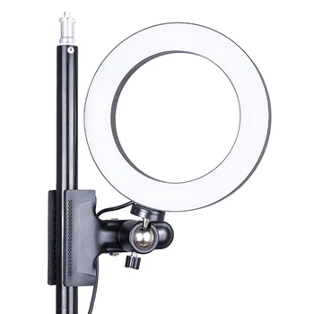 Estompat 26cm LED-uri de Lumină Inel Cu Clema Selfie Lampa Fotografie de Iluminat Pentru Live Video pe Youtube Studio Foto Clip Ringlight