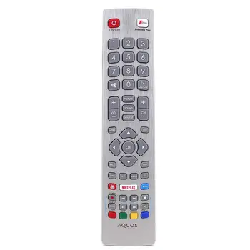 Original IR Control de la Distanță Pentru Sharp Aquos 3D Smart TV Freeview Play / Youtube / Netflix / Aplicații
