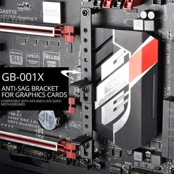 LIANLI GB-001 GPU ANTI-SAG BRACKEOR, GRAFICA SUPORT CARDURI,VGA SUPORT PENTRU ATX SI E-ATX DIMENSIUNI PLACA DE BAZA,PC-UL STA