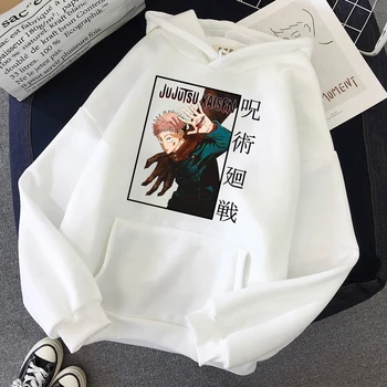 Bărbați Hoodie Jujutsu Kaisen Hanorace Streetwear Anime Pulover Tricou Barbati Moda Streetswear Hanorac Harajuku