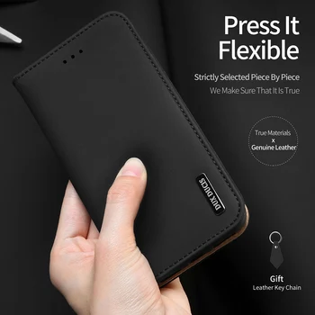 DUX DUCIS din Piele de Caz pentru Samsung Galaxy S20 Plus S10 e Wallet Cover Flip case pentru Samsung Galaxy Nota 20, Ultra Nota 10