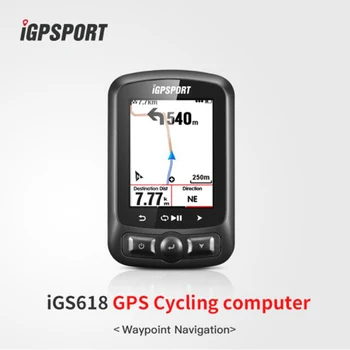 IGPSPORT ANT+ GPS IGS618 Biciclete Biciclete fără Fir Bluetooth Cronometru Vitezometru rezistent la apa IPX7 Ciclism Biciclete Vitezometru Comput