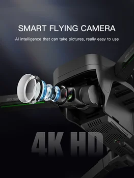 SG906 MAX Pro Pro2 GPS Drone 5G WIFI FPV Cu 4K HD aparat de Fotografiat fără Perii cu Trei Axe Cardanice de Evitare a obstacolelor Dron Quadcopter VS F11