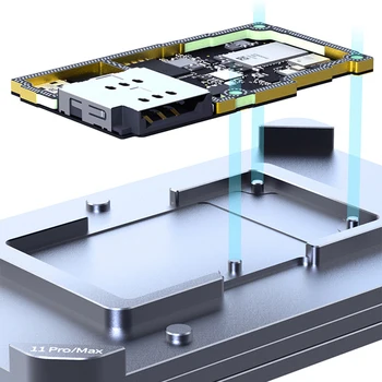 Qianli BGA Reballing Accesoriu pentru iPhone X/XS/XS MAX/11/11 Pro/11Pro Placa de baza Plantare Tin Platforma Cu Matrita