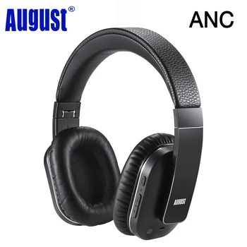 August EP750 aptX Activ de Anulare a Zgomotului Căști fără Fir Bluetooth cu Microfon Bluetooth ANC Căști pentru transportul Aerian