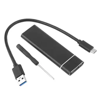 USB 3.1 a M. 2 unitati solid state SSD, Hard Disk Mobil Caseta Adaptor Card Extern Cabina de Caz pentru m2 SSD SATA USB 3.1 2230/2242/2260/2280