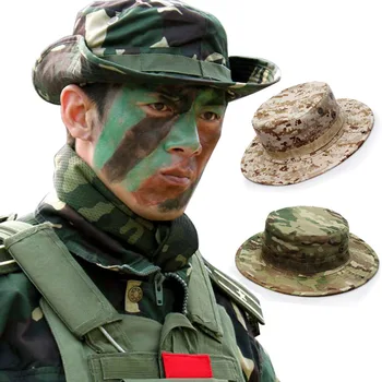 Multicam Tactice Airsoft Sniper Camuflaj Găleată Boonie Pălării din Nepal Capac Armata SWAT Panama Accesorii Militare de Vară pentru Bărbați
