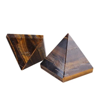 1 buc Crystal Pyramid 6 Stil de Vindecare Chakra Stone Home Decor Natural Roz de Cristal Obsidian Bijuterii Piatră Accesorii 2-2.5 cm