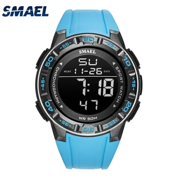 Noul Ceas Digital Pentru Bărbați SMAEL Brand de Lux Ceasuri 50M Waterprrof Încheietura Ceas Militar de Lumină LED reloj 1508 Bărbați Ceasuri Sport