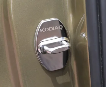 Pentru Skoda Kodiaq 2017-2020 de Blocare a Ușii Capace Capace de Styling Auto Noi de Styling 8pcs