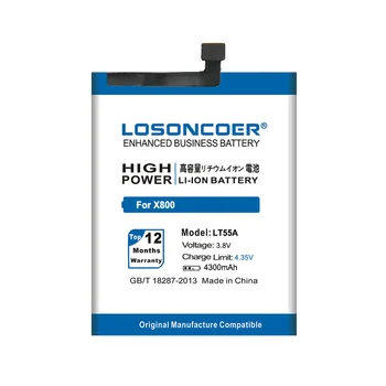 LOSONCOER 4300mAh LT55A baterie Pentru Letv Le 1 pro X800 Le un X800 pro Li-ion Polimer Baterii + număr de Urmărire+Cadou instrumente