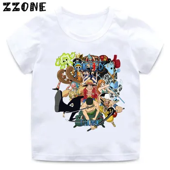 Baieti tricou One Piece Luffy Ace Sabo Legea Zoro & Nami Imprimare Copii T-Shirt-uri Amuzante Fete Topuri Haine Pentru Copii ,HKP2455