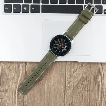 Curea de ceas 2018 Înlocuitor Piele Ceas Brățară Bandă Curea Pentru Samsung Galaxy Watch 46mm Correas de reloj