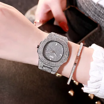 LOLIA de Lux Femei Bărbați Brățară Ceas Moda Cristal de Cuarț Ceasuri Femei Ceasuri Doamnelor Rochie Ceas de Ceas Reloj Mujer