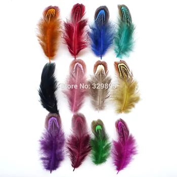 200pcs 4-9cm Colorate Naturale de fazan pui penaj pene pentru masca de bijuterii de moda rochie de luare de transport Gratuit