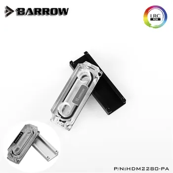 Barrow M2 SSD Apă Bloc Dublă față-Verso Auxiliar de Răcire 2280 22110PCIE SATA Negru Argintiu HDM2280-PA