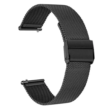 Curea din Otel inoxidabil 14 mm 16 mm 18 mm 19mm 20mm 22mm Watchband Pentru DW Michael Kors Huawei Samsung Armani Milanese Bratara de Metal