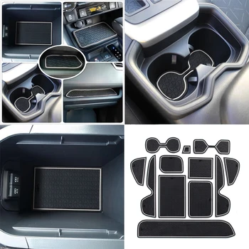 Pentru Toyota RAV4 2019 2020 Auto Interior Ușă Laterală Slot de Stocare Tampon de Rogojini Cotiera Cutie rezistenta la Socuri Anti-praf Mat Accesorii 12buc