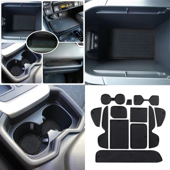 Pentru Toyota RAV4 2019 2020 Auto Interior Ușă Laterală Slot de Stocare Tampon de Rogojini Cotiera Cutie rezistenta la Socuri Anti-praf Mat Accesorii 12buc