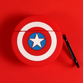 The Avengers Captain America Căști Caz Pentru Airpods Pro sau 1/2 Anime Thanos Iron Man Venin Hulk Cazuri Pentru Airpod