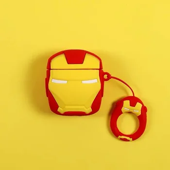 The Avengers Captain America Căști Caz Pentru Airpods Pro sau 1/2 Anime Thanos Iron Man Venin Hulk Cazuri Pentru Airpod